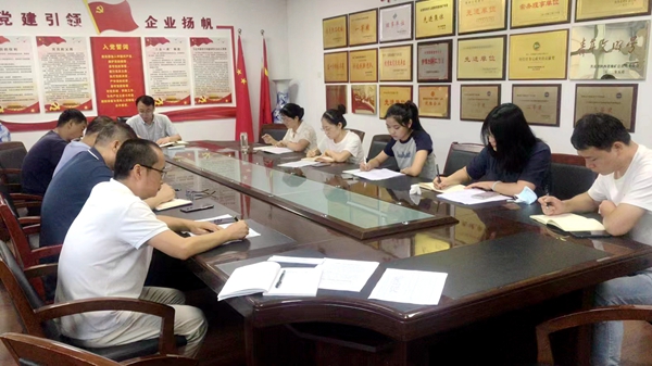 陜西地礦區(qū)研院有限公司各黨支部召開(kāi)紀(jì)律教育專題組織生活會(huì)