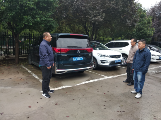 我公司“國慶”期間檢查車輛封存、值班情況