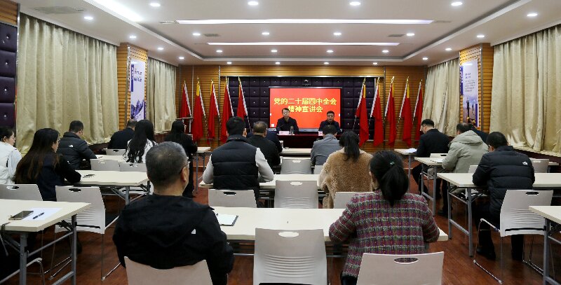 陜西地礦區研院有限公司召開學習貫徹黨的二十屆四中全會精神宣講會